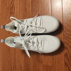 Men Nike Alpha Huarache 8 Elite Football Lacrosse Cleats CW4440-110 Size 5